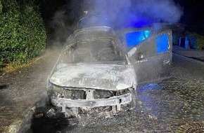 Polizeiinspektion Wilhelmshaven/Friesland: POL-WHV: Brand eines Pkw in Wilhelmshaven - Zeugen gesucht!