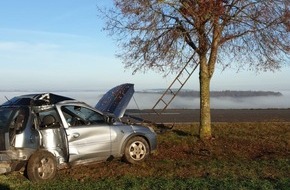 Polizeidirektion Pirmasens: POL-PDPS: Verkehrsunfall mit lebensgefährlich verletzter Person