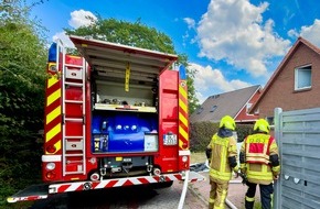 Kreisfeuerwehr Oldenburg: FW-OLL: Brennende Schaumstoffmatratze im Obergeschoss - Feuerwehr verhindert gr&ouml;&szlig;ere Brandausbreitung