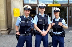 Bundespolizeiinspektion Magdeburg: BPOLI MD: Sendehinweis: Auszubildende der Bundespolizei am Hauptbahnhof Magdeburg bei Achtung Kontrolle