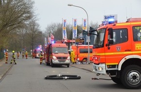 Kreisfeuerwehrverband Pinneberg: FW-PI: Pinneberg: Austritt von Gefahrstoffen - zwei Personen leicht verletzt