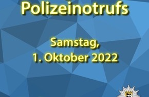 Polizeipräsidium Pforzheim: POL-Pforzheim: (PF) Pforzheim - Tag des Polizei-Notrufs am 1. Oktober: Polizeipräsidium informiert rund um das Thema Notruf und twittert aus dem Führungs- und Lagezentrum