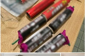 Bundespolizeidirektion Sankt Augustin: BPOL NRW: Marihuanakonsum am Bahnsteig f&uuml;hrt zu Fund von Waffen und B&ouml;llern - Bundespolizei stellt Mann fest