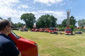Feuerwehr Flotwedel: FW Flotwedel: 90 Jahre Ortsfeuerwehr und 60 Jahre Jugendfeuerwehr - Offensen feiert Jubiläum
