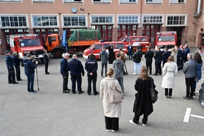 FW Stuttgart: Übergabe von Feuerwehrfahrzeugen und Schutzkleidung an die Solidaritätspartnerstadt Chmelnyzkyj (Ukraine)