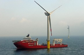 Trianel GmbH: Stadtwerke-Windpark in der Nordsee geht ans Netz / Trianel Windpark Borkum liefert ersten Strom