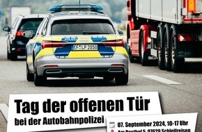 Autobahnpolizeiinspektion: API-TH: Tag der offenen Tür der Autobahnpolizei Thüringen