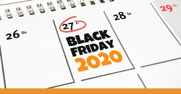Am 27. November ist Black Friday 2020: Die besten Deals des Jahres gibt es auf BlackFriday.de