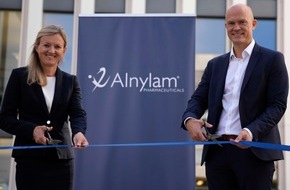 Alnylam Germany GmbH: Forschungsunternehmen Alnylam eröffnet neues Büro im Herzen Münchens und setzt auf den Standort Deutschland