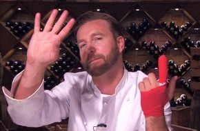 SAT.1: Finger-Food! Niels Ruf in der Notaufnahme, das Ende in "Hell's Kitchen"? 5. Folge am 4. Juni 2014 in SAT.1 (FOTO)