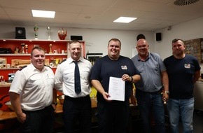 Feuerwehr Frechen: FW Frechen: Patrick Arnemann zum stellvertretenden Stadtjugendfeuerwehrwart ernannt