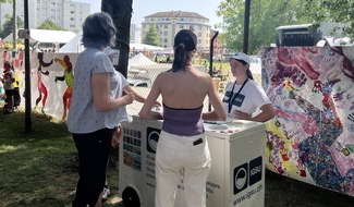IG saubere Umwelt IGSU: Communiqué: «FESTIMIXX s’est armé contre le littering»