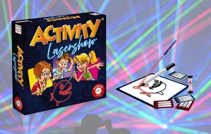 Piatnik: Activity Lasershow: Innovative Herausforderung für Laserpainter - Neues Zeichenspiel vom Partybestseller Activity