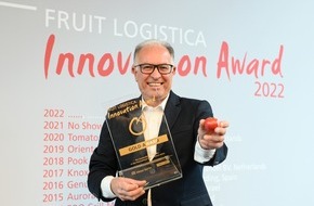 Messe Berlin GmbH: Amela gewinnt FRUIT LOGISTICA Innovation Award