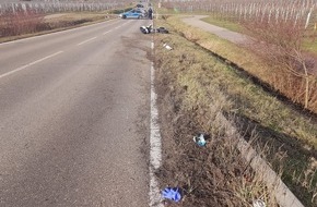 Polizeidirektion Landau: POL-PDLD: Tödlicher Verkehrsunfall bei Landau