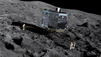 ZDF: ZDFinfo über die spannende "Mission Rosetta" / Raumsonde soll Anfang November erstmals auf Kometen landen (FOTO)