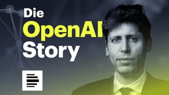 Deutschlandradio: Ab 19. Mai in der Deutschlandfunk App / Die OpenAI Story / Neuer Podcast vom Team der 'Peter Thiel Story'