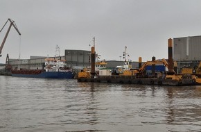 Wasserschutzpolizeiinspektion Oldenburg: WSPI-OLD: Schiffskollision im Braker Hafen endet mit Sachschaden