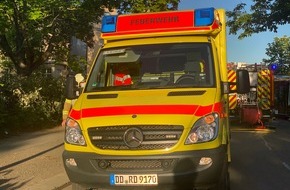Feuerwehr Dresden: FW Dresden: Informationen zum Einsatzgeschehen der Feuerwehr Dresden vom 31. Mai 2021