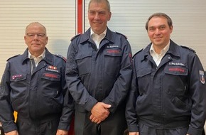 Freiwillige Feuerwehr Hünxe: FW Hünxe: Wechsel in der Führung der Einheit Bucholtwelmen