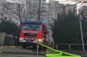 Feuerwehr Essen: FW-E: Kellerbrand im Hochhaus - Keine Verletzten