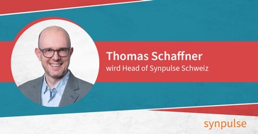 Synpulse Deutschland GmbH: Thomas Schaffner wird “Head of Synpulse Schweiz”