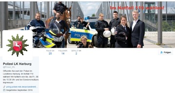 Polizeiinspektion Harburg: POL-WL: Polizei startet Twitter-Kanal