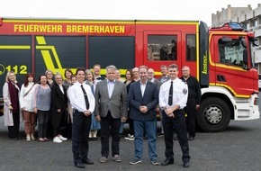 Feuerwehr Bremerhaven: FW Bremerhaven: Das deutsche Feuerwehrsystem soll als Vorbild für ein finnisches Feuerwehr-Projekt dienen.