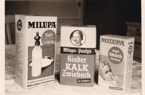 Danone DACH: Milupa feiert 100. Geburtstag / Seit einem Jahrhundert begleitet die Marke die natürliche Entwicklung von Babys und Kleinkindern in Deutschland