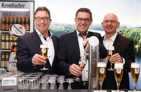 Krombacher Brauerei GmbH & Co.: Erneutes Rekordjahr: Krombacher Gruppe erhöht Ausstoß um +1,2 % auf 7,591 Mio. hl / Der Umsatz der Krombacher Gruppe stieg um +1,4 % auf 862,1 Mio. EUR.