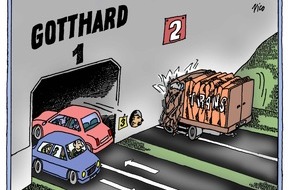 Alpen-Initiative: Gothard: Qu'on le veuille ou non, un 2e tunnel augmentera les capacités routières