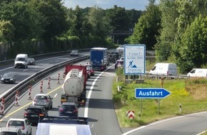 Polizeidirektion Bad Segeberg: POL-SE: BAB 23 - Baustellen beeinträchtigen weiter den Verkehr - Polizei gibt Tipps, wenn es mal eng wird