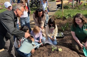 Landesgartenschau Neuss 2026: Im Gr&uuml;nen Klassenzimmer wird Lernen zum Erlebnis &ndash; Feierliche Einweihung des Zukunftsgartens NRW am 21. April 2026