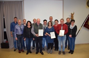 Feuerwehr Lennestadt: FW-OE: Jahreshauptversammlung des Tambourcorps Meggen der freiwilligen Feuerwehr Lennestadt