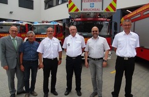 Kreisfeuerwehrverband Landkreis Karlsruhe: FW-KA: Feuerwehrsenioren des Landkreises Karlsruhe treffen sich im neuen Feuerwehrhaus Bruchsal