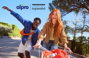 Danone DACH: Alpro Casting bei Germany's Next Topmodel: Ibo und Marlene sind Markenbotschafter f&uuml;r Alpro Meal To Go