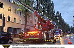 Feuerwehr München: FW-M: Küchenbrand am frühen Morgen (Sendling)