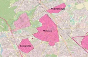 Deutsche Telekom AG: Glasfaser für Berlin Reinickendorf mit den Ortsteilen Borsigwalde, Waidmannslust und Wittenau