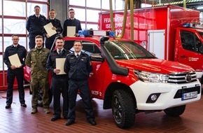 Feuerwehr Iserlohn: FW-MK: Vereidigung der neuen Brandmeisteranwärter/in