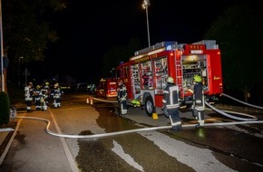 Kreisfeuerwehrverband Calw e.V.: KFV-CW: Brand im Untergeschoß des ehemaligen Nagolder Krankenhauses. Keine Verletzten.