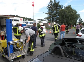 FW-AR: Sechs Verletzte bei Gefahrgutunfall in Bruchhausen