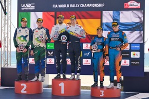 Rallye Portugal: Škoda Neueinsteiger Josh McErlean fährt auf Platz zwei der WRC2-Wertung