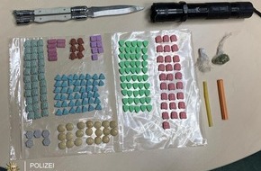 Polizeiinspektion Neubrandenburg: POL-NB: 18-Jähriger fährt unter Betäubungsmitteleinfluss - 200 Ecstasy-Tabletten aufgefunden