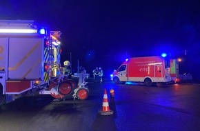 Feuerwehr Dinslaken: FW Dinslaken: Verkehrsunfall mit mehreren Verletzten