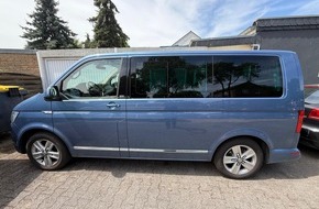 Kreispolizeibeh&ouml;rde Viersen: POL-VIE: Multivan gestohlen - Haben Sie etwas beobachtet?