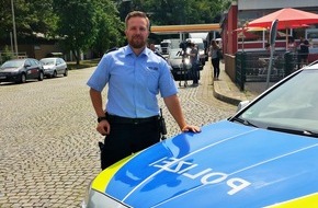 Polizei Düsseldorf: POL-D: Fotos zum heutigen Pressetermin - Polizeioberkommissar als Geburtshelfer an der A 3