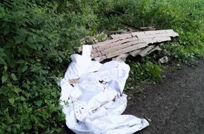 Polizeiinspektion Osnabrück: POL-OS: Wallenhorst - Zeugen nach illegaler Müllentsorgung gesucht