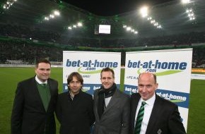 bet-at-home.com: bet-at-home.com neuer Co-Sponsor von Borussia Mönchengladbach