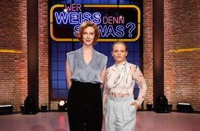 ARD Das Erste: Das "Tatort"-Duell: Jasna Fritzi Bauer gegen Luise Wolfram / "Wer weiß denn sowas?" vom 20. bis 24. November 2023, um 18:00 Uhr im Ersten
