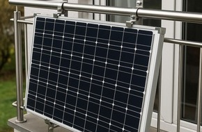 Warenzeichenverband Edelstahl Rostfrei e.V.: Energiegeladen: Balkonkraftwerke helfen sparen